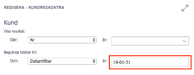 Månadsavstämning i Business Central