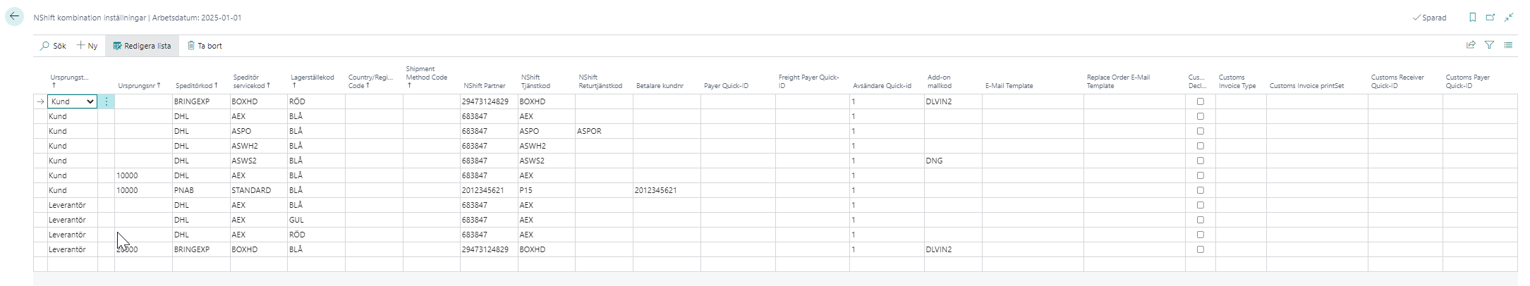 Business Central - nShift