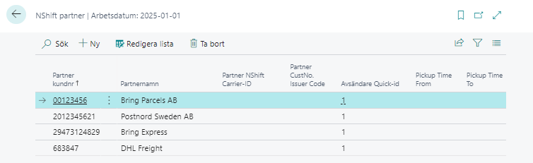 Business Central - nShift