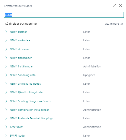 Business Central - nShift
