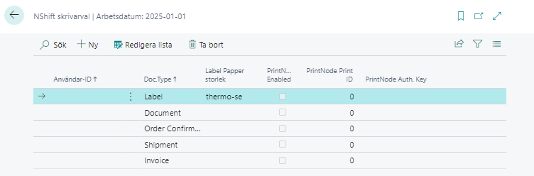 Business Central - nShift