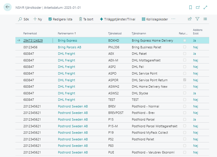 Business Central - nShift