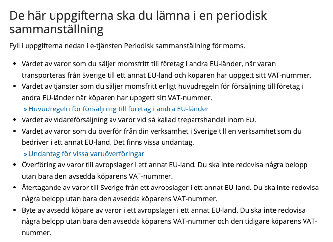 Periodisk sammanställning i Business Central